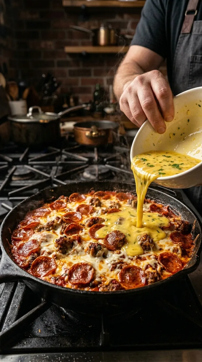How to Make Crustless Pizza Pie