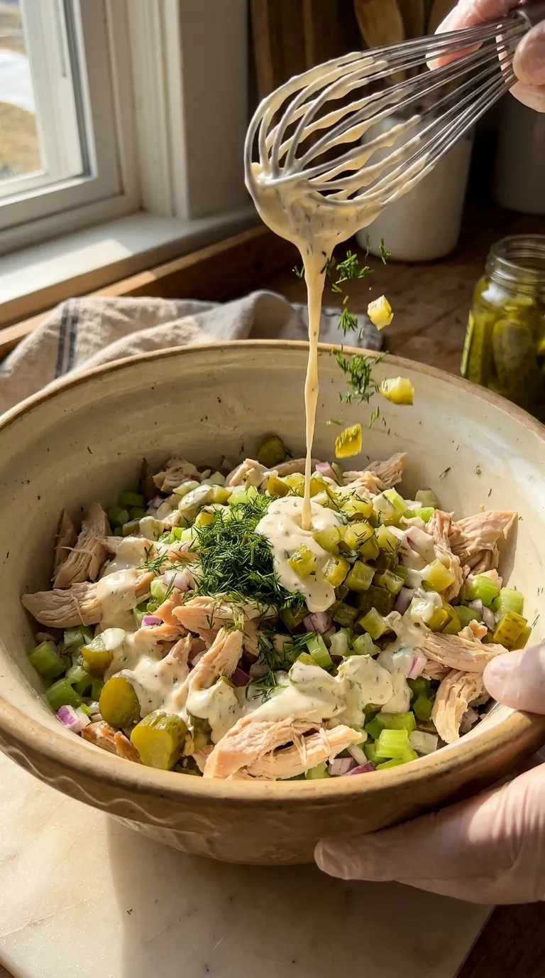 DILL PICKLE CHICKEN SALAD IS IRRESISTIBLE 3 How to Make Dill Pickle Chicken Salad