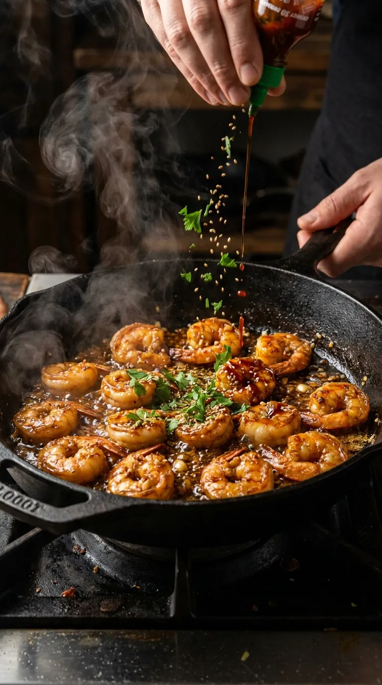 HIGH PROTEIN HONEY GARLIC SHRIMP IN 15 MINUTES 3 How to Make High-Protein Honey Garlic Shrimp