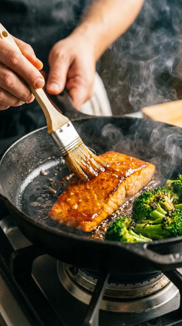 How to Make Honey Glazed Salmon Bowl