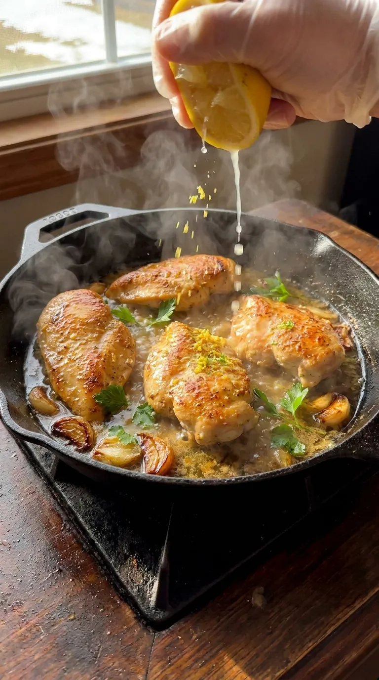 How to Make Lemon Garlic Chicken