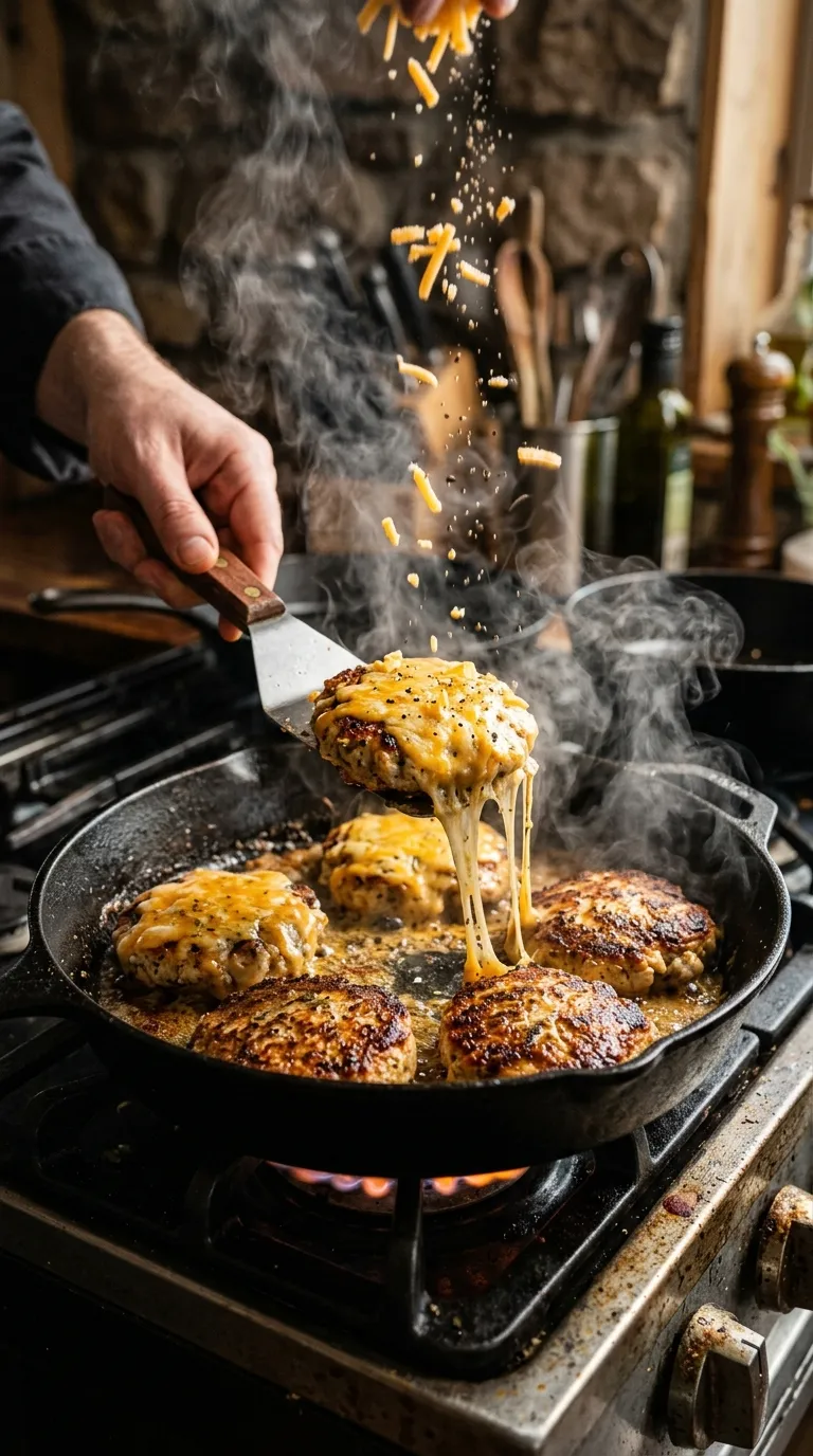 How to Make Keto Cheddar Ranch Chicken Burgers