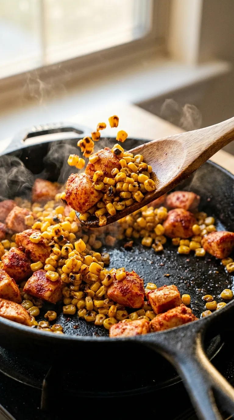 How to Make Street Corn Chicken Bowl