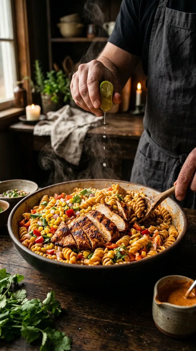 SMOKY CHIPOTLE CHICKEN PASTA SALAD RECIPE 3 How to Make Chipotle Chicken Pasta Salad