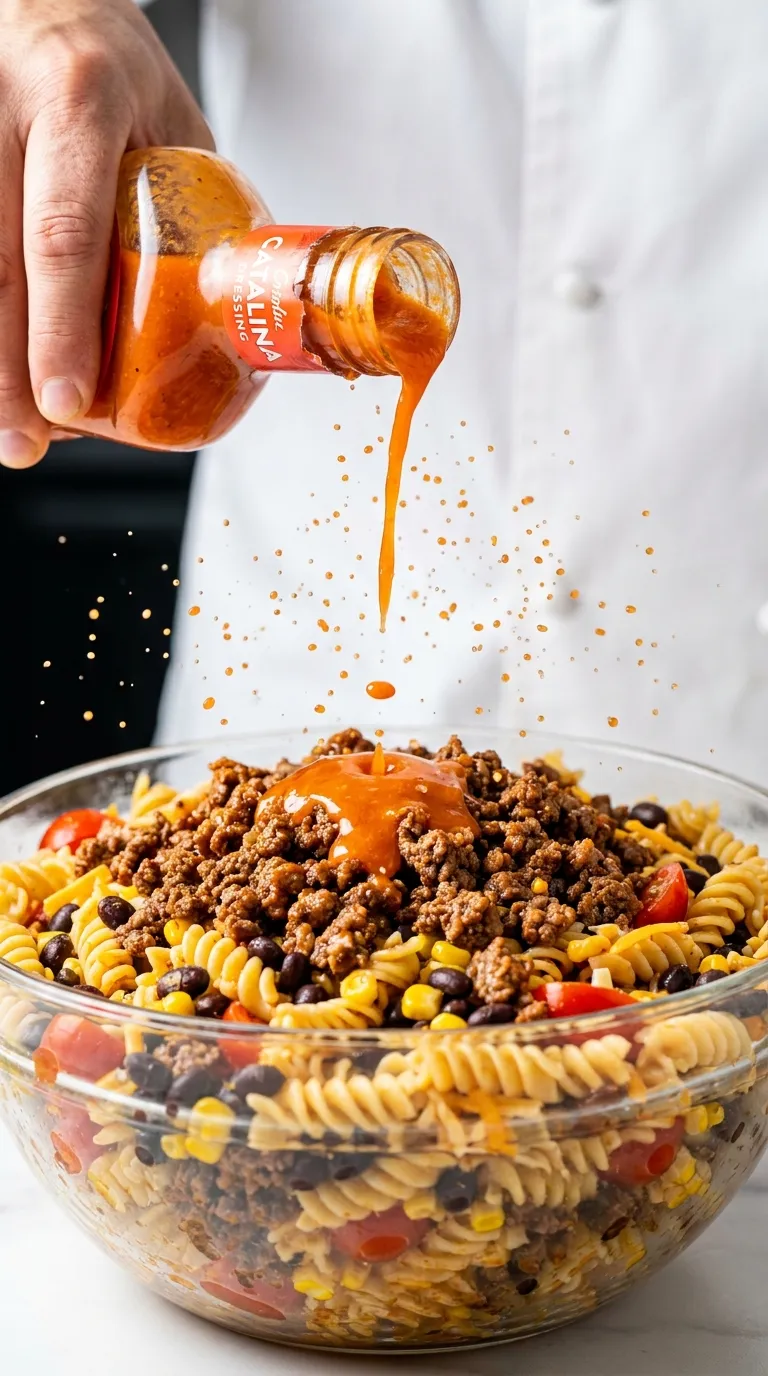 How to Make Taco Pasta Salad