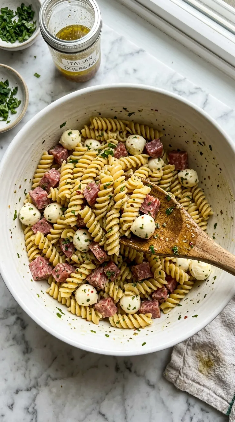 How to Make Italian Pasta Salad