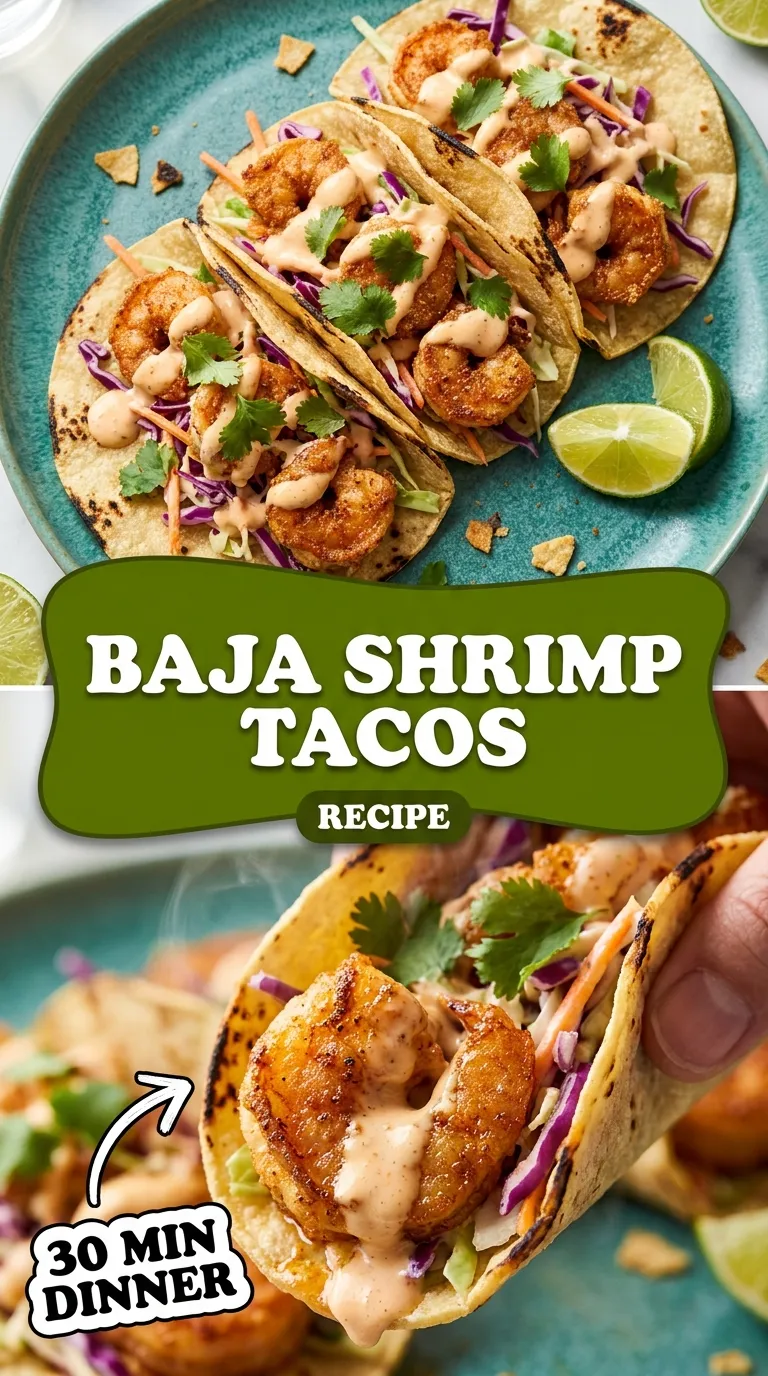 Baja Shrimp Tacos Recipe