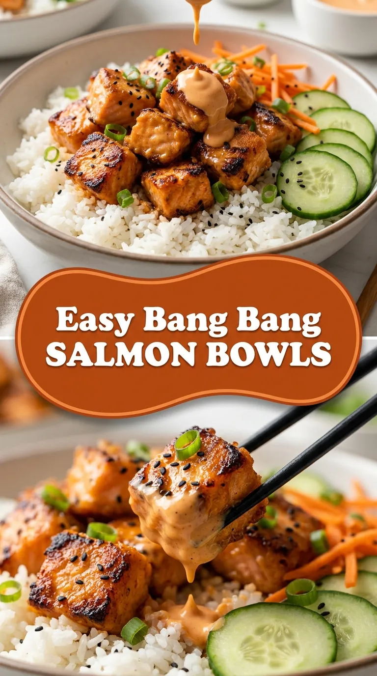 BANG BANG SALMON BOWLS NUTRIENT PACKED 4 Bang Bang Salmon Bowls Recipe