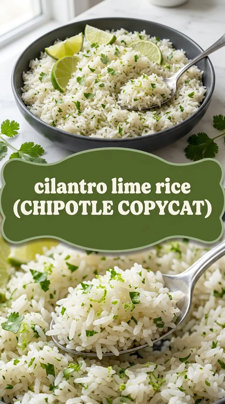 Cilantro Lime Rice Recipe