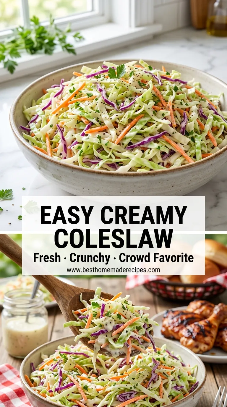 Creamy Coleslaw Recipe