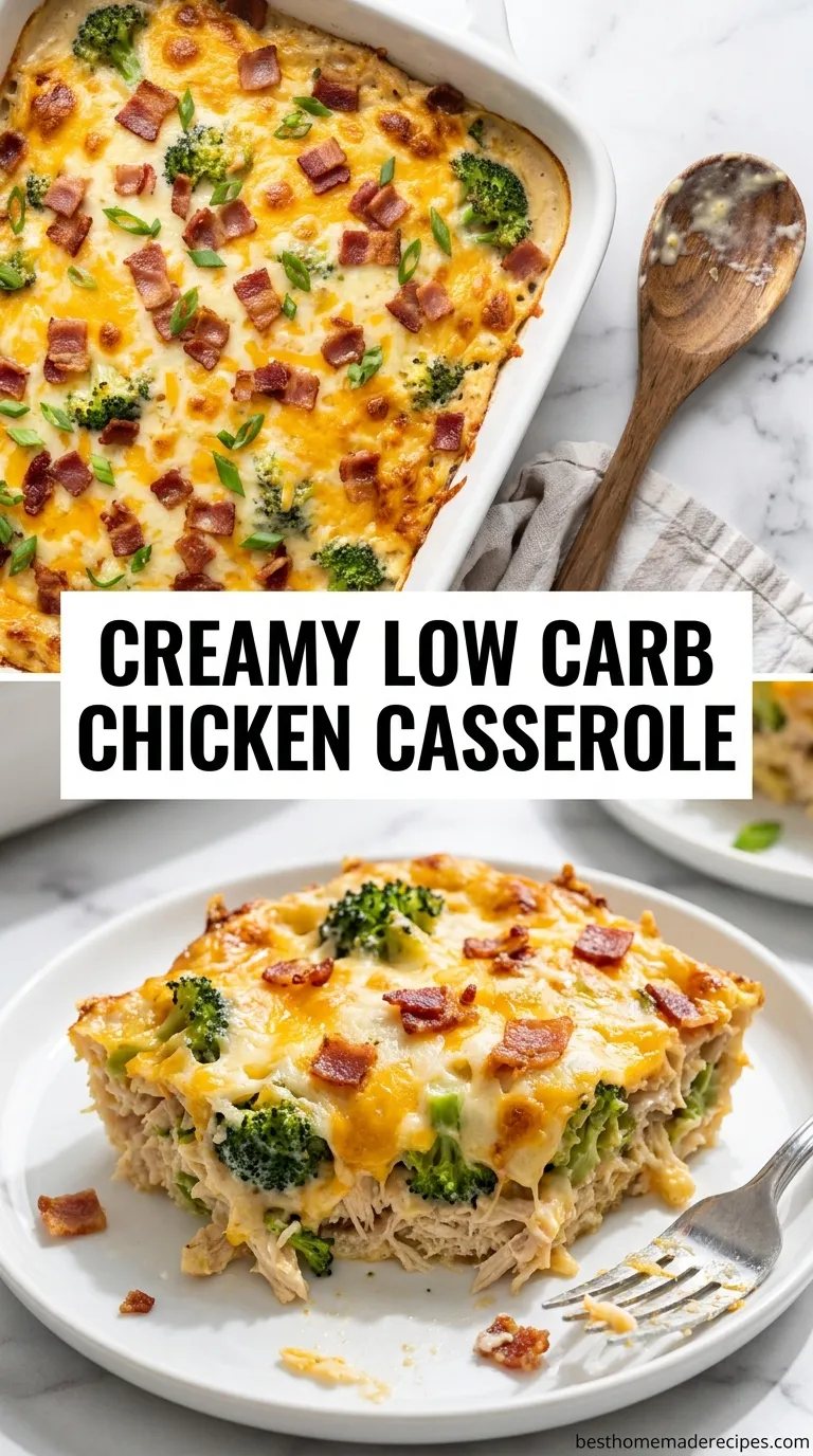 Low Carb Chicken Casserole Recipe