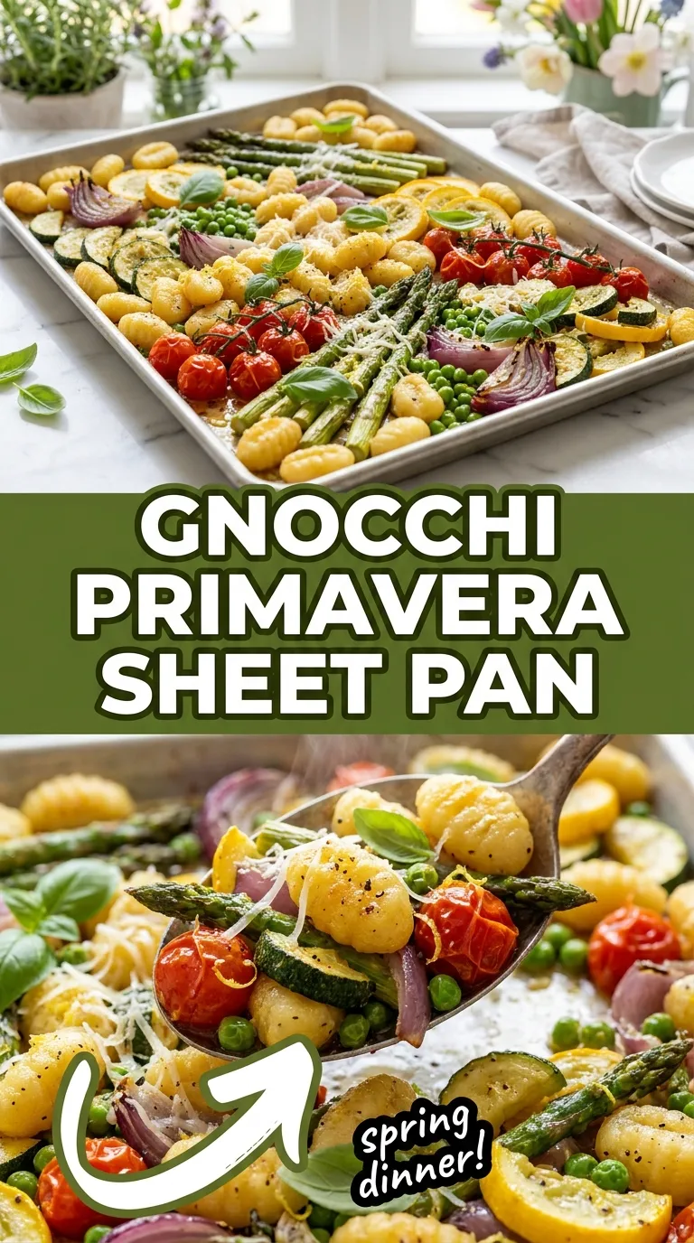 Gnocchi Primavera On A Sheet Pan Recipe