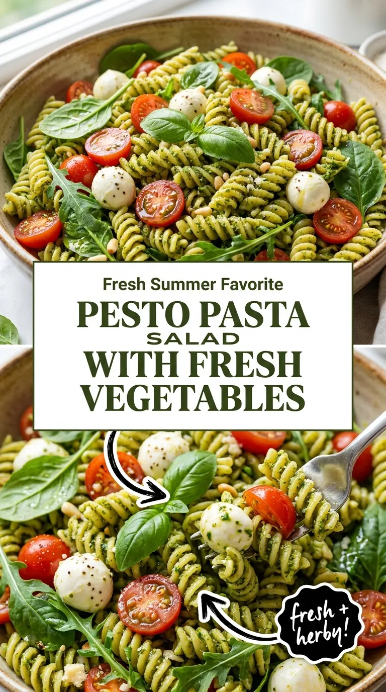 Pesto Pasta Salad Recipe
