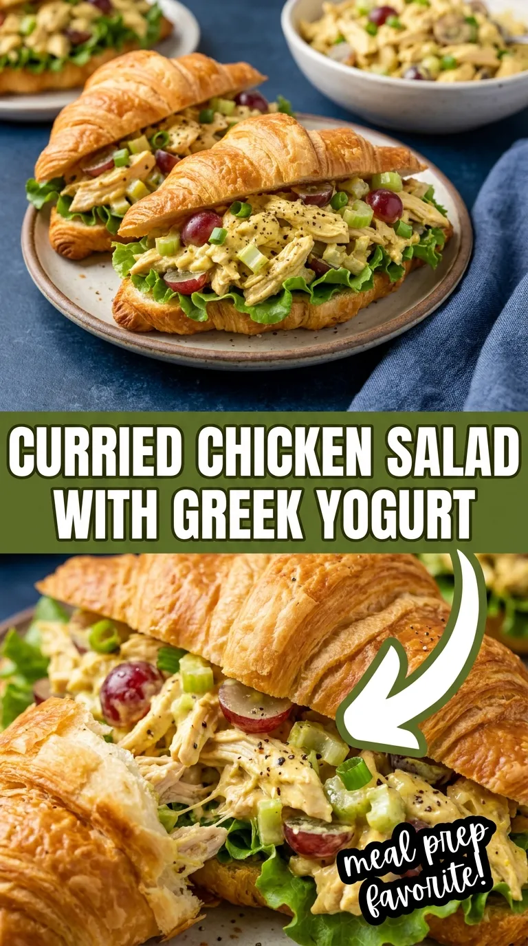 CURRIED CHICKEN SALAD WITH GREEK YOGURT IS NUTRIENT PACKED 4 Curried Chicken Salad With Greek Yogurt Recipe