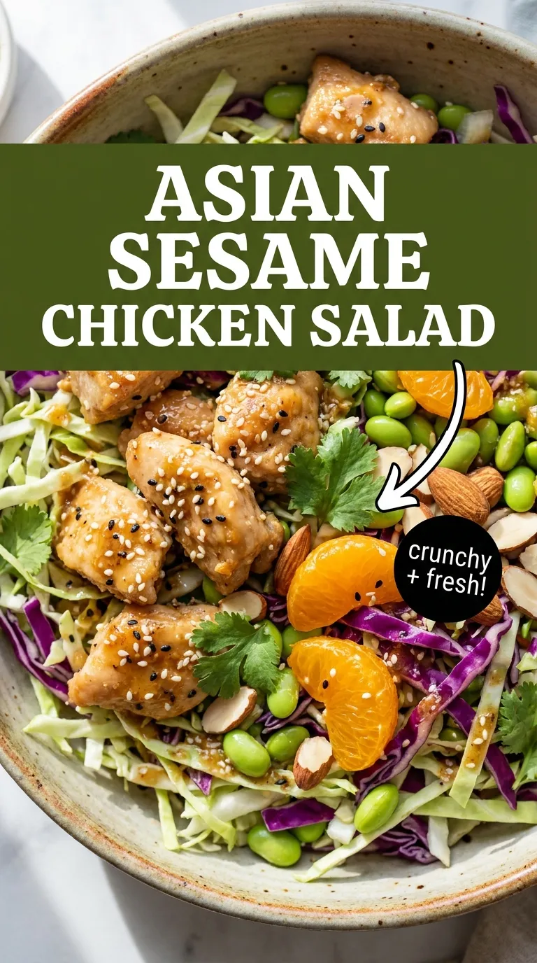 Asian Sesame Chicken Salad Recipe