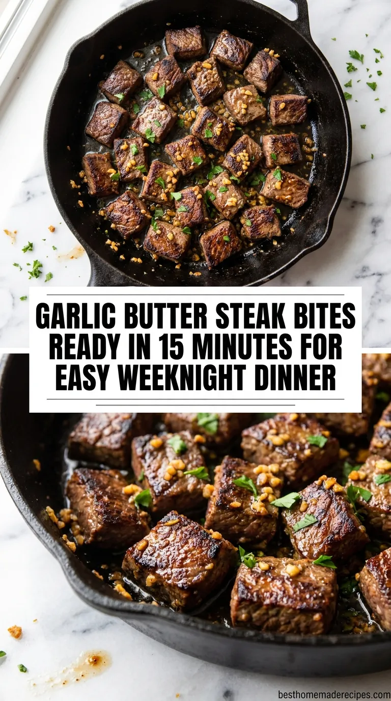 Garlic Butter Steak Bites Recipe