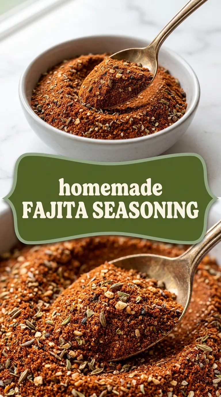 HOMEMADE FAJITA SEASONING READY IN FIVE 4 Homemade Fajita Seasoning Recipe