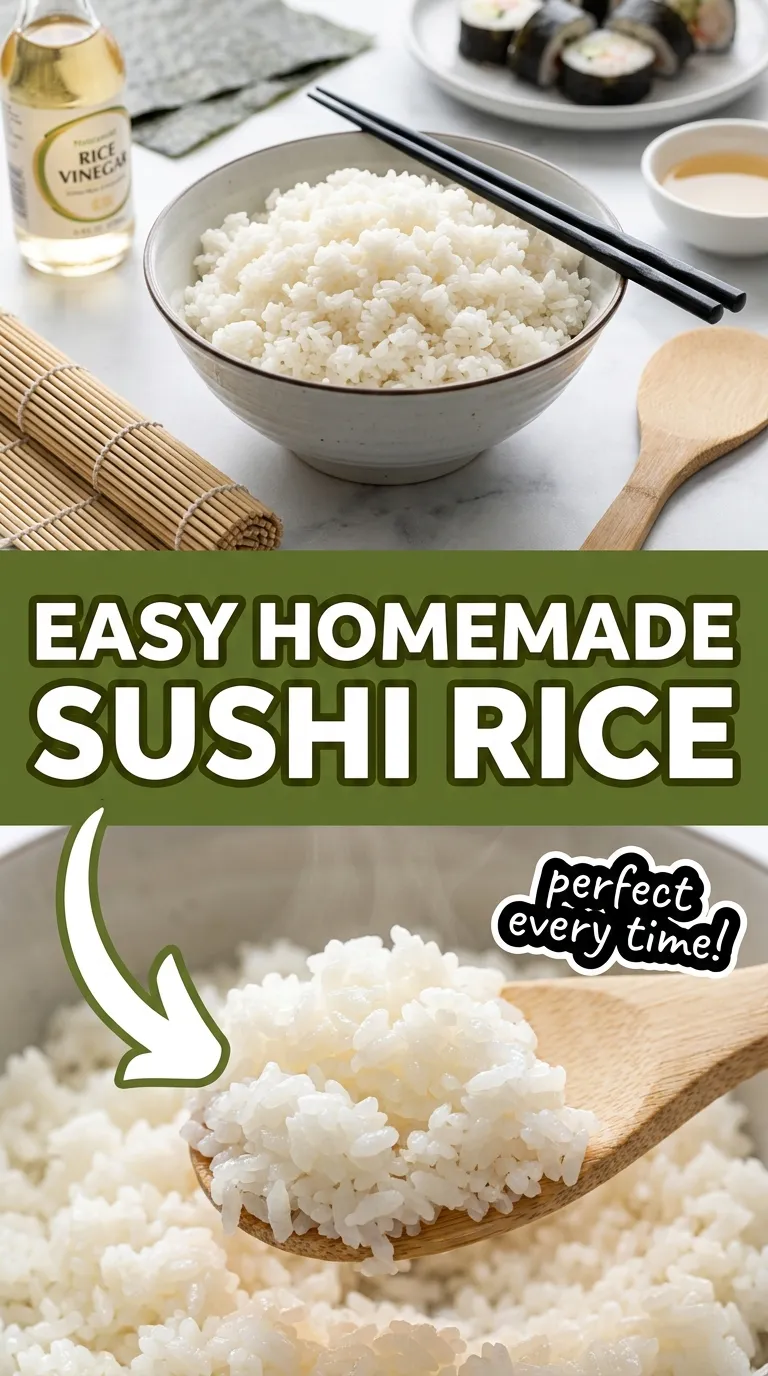 Homemade Sushi Rice Recipe