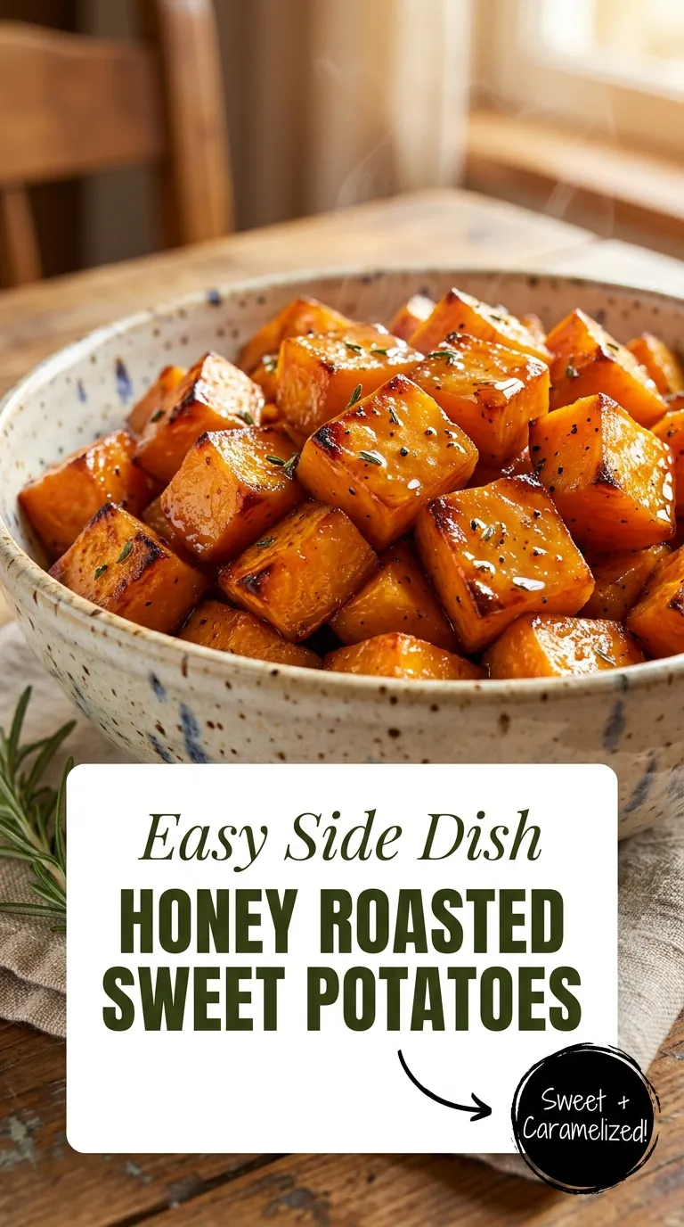 Honey Roasted Sweet Potatoes Recipe