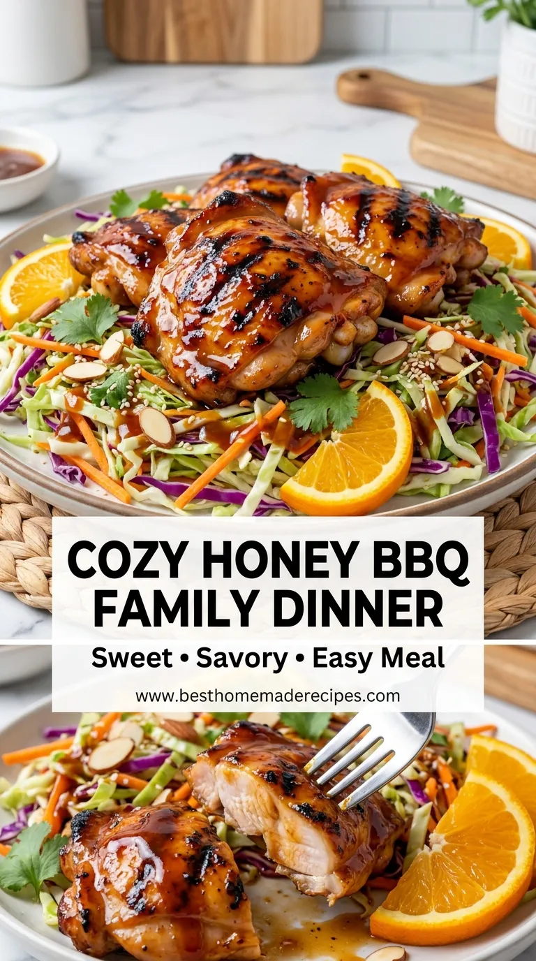 HOT HONEY BBQ CHICKEN THIGHS FOR BUSY NIGHTS 4 Hot Honey BBQ Chicken Thighs Recipe