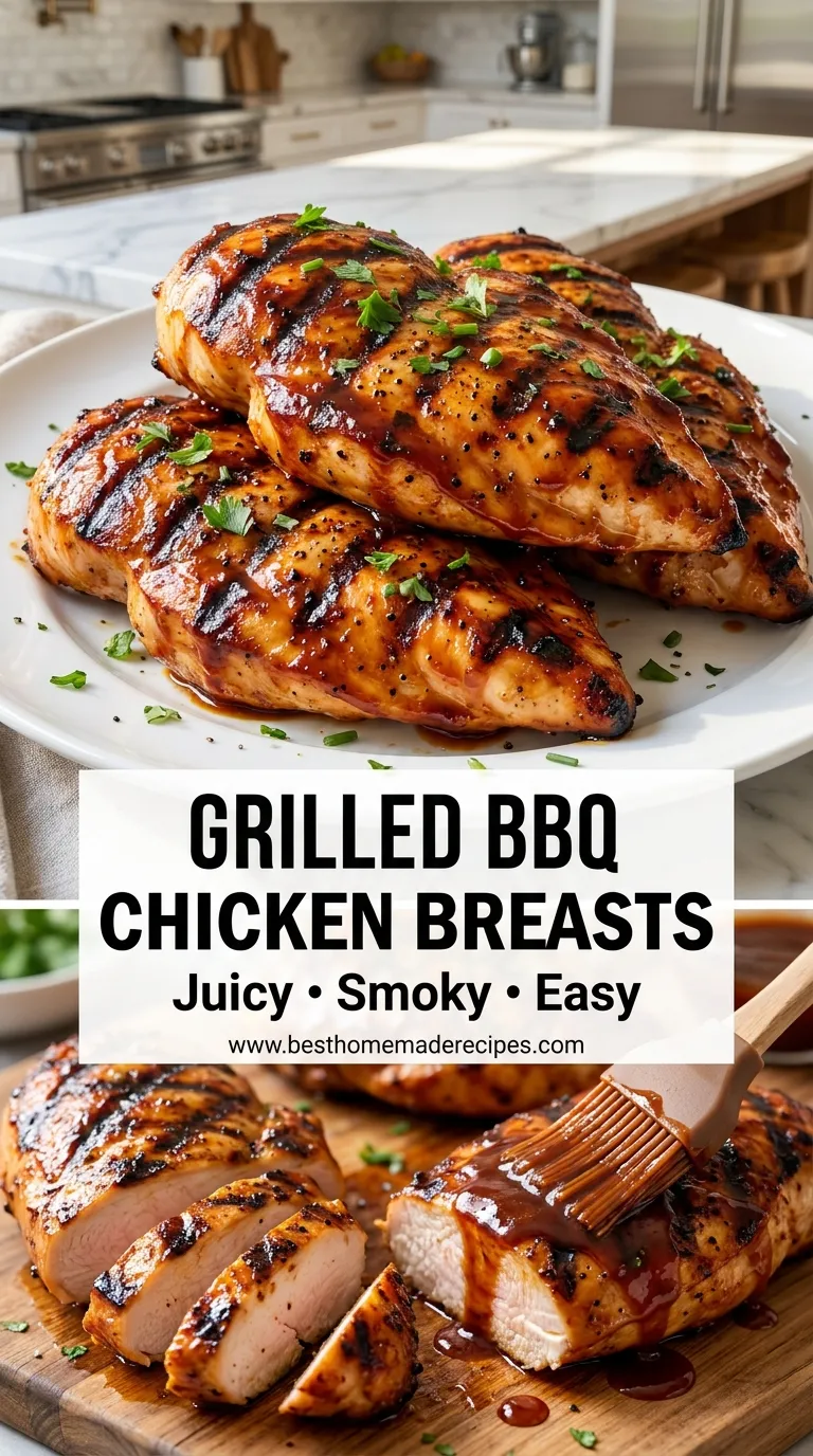 Grilled Bbq Chicken Breasts Recipe