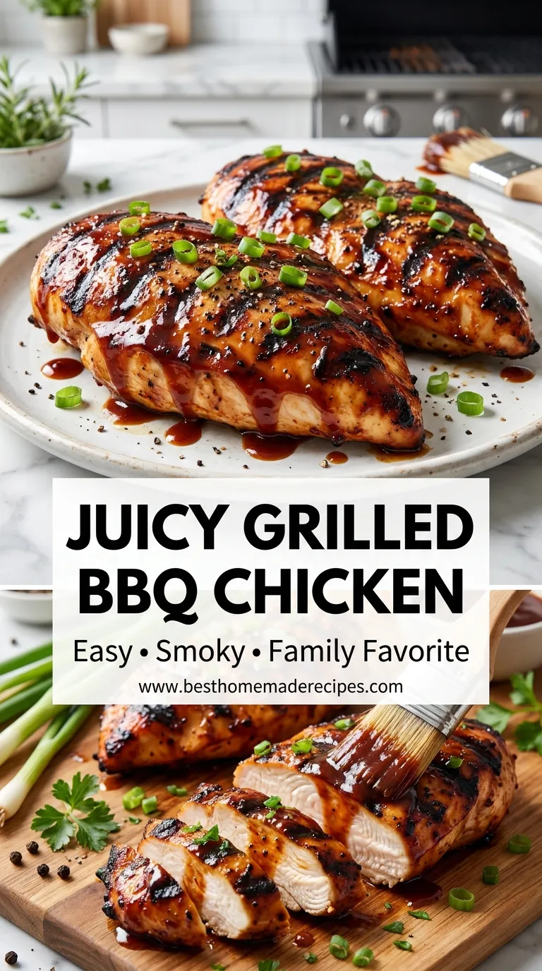 JUICY GRILLED BBQ CHICKEN SUMMER FEAST 4 Grilled BBQ Chicken Recipe