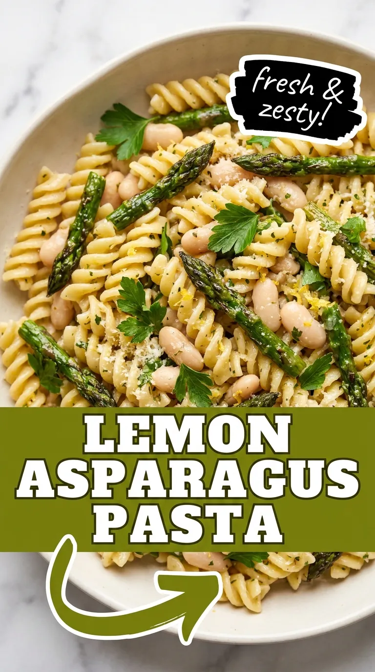 Lemon Asparagus Pasta Recipe