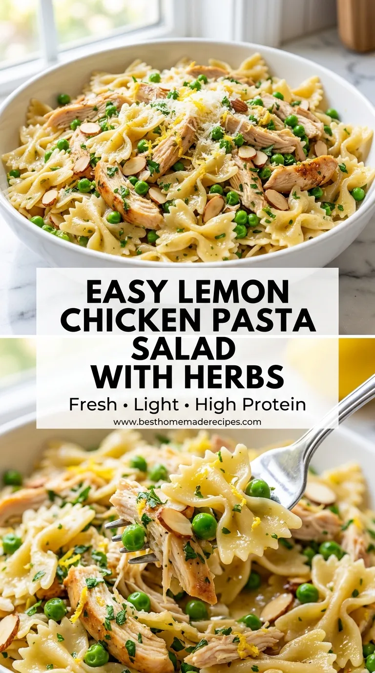 Lemon Chicken Pasta Salad Recipe