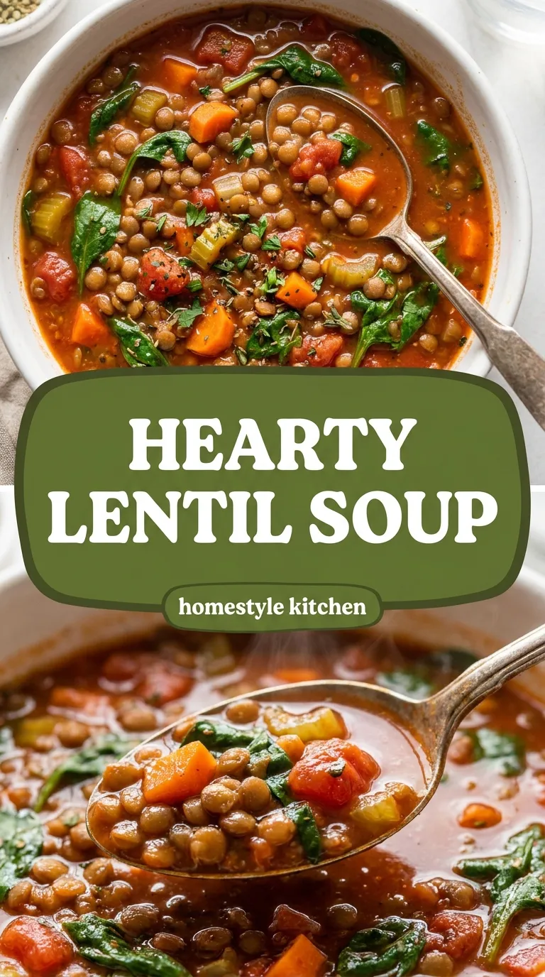 LENTIL SOUP A HEARTY HEALTHY BOWL 4 Lentil Soup Recipe