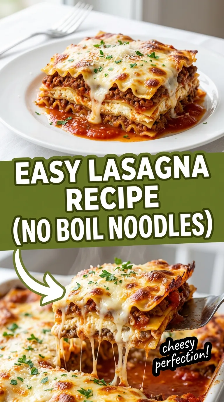 No-Boil Lasagna Recipe