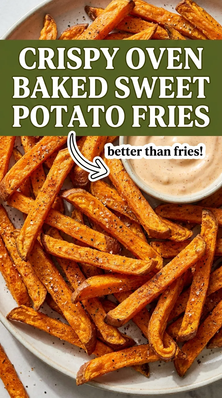 Oven Baked Sweet Potato Fries Recipe