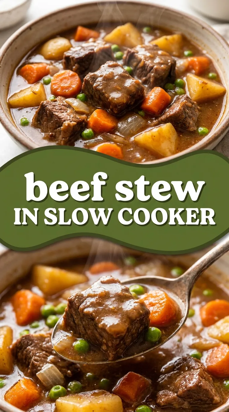 SET AND FORGET SLOW COOKER BEEF STEW 4 Beef Stew Recipe