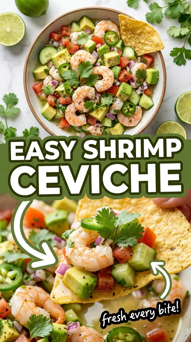 Shrimp Ceviche With Avocado Recipe