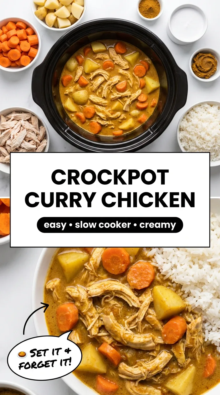 Slow Cooker Chicken Curry With Coconut Milk Recipe