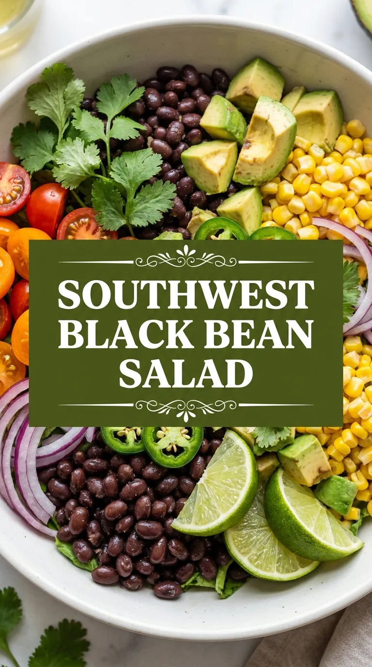 Southwest Black Bean Salad Recipe