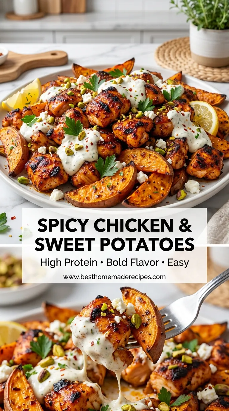 Spicy Chicken with Sweet Potatoes Recipe