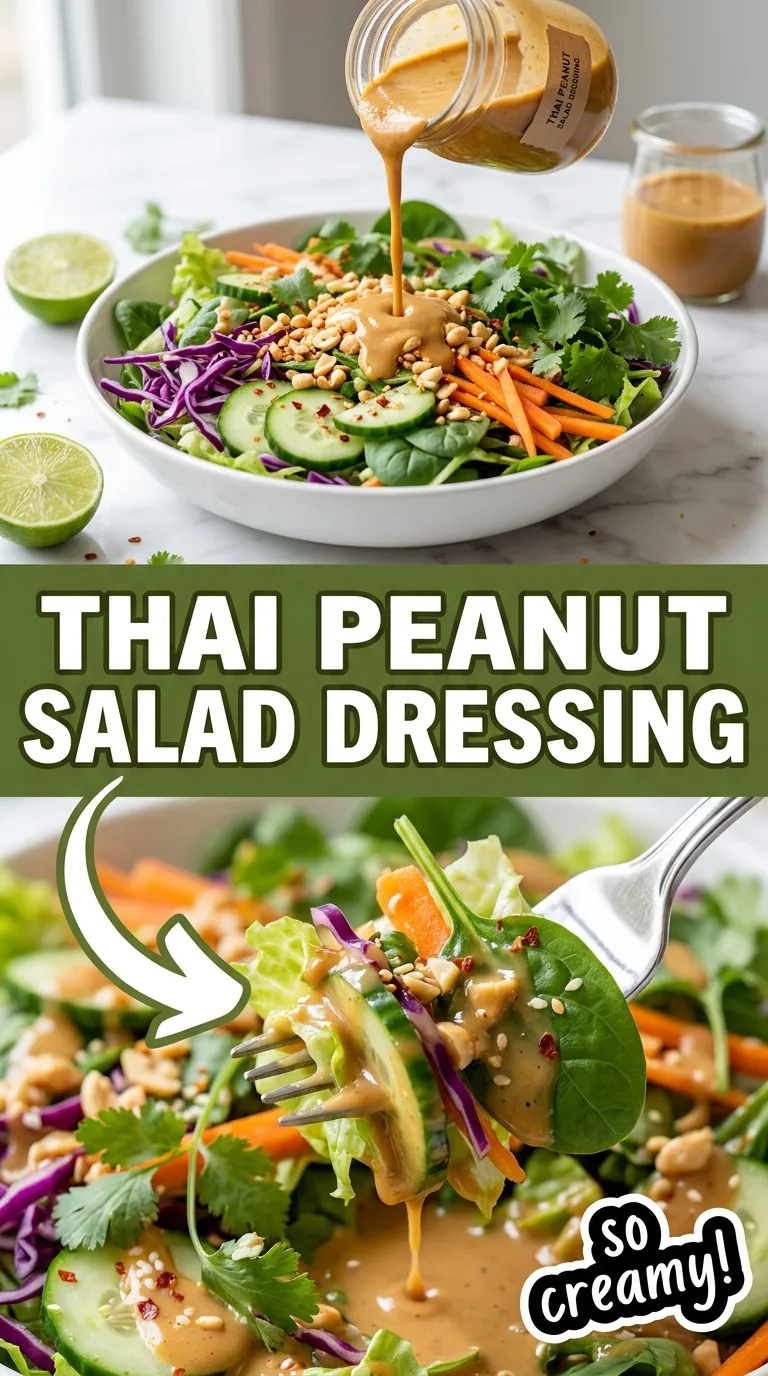 Thai Peanut Salad Dressing Recipe
