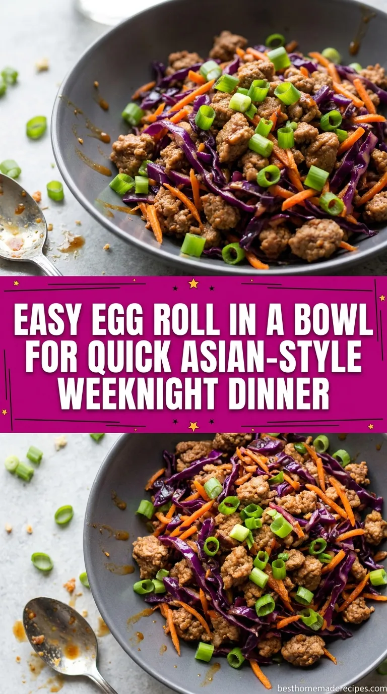 Egg Roll in a Bowl Recipe