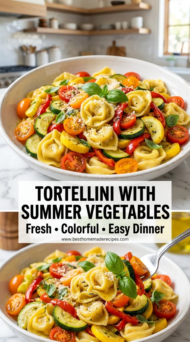 Tortellini with Summer Veggies Recipe