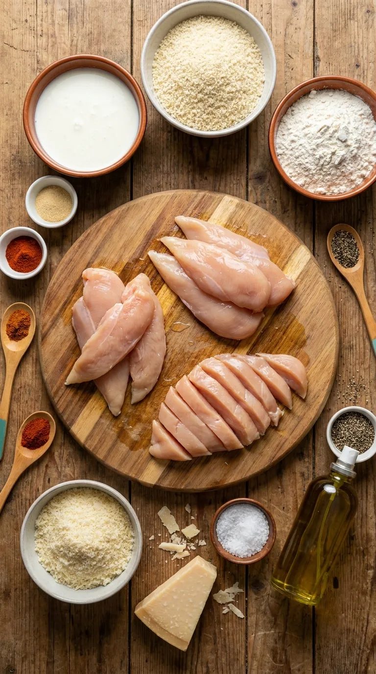AIR FRYER CHICKEN TENDERS CRISPY GUILT FREE 2 Air Fryer Chicken Tenders Ingredients