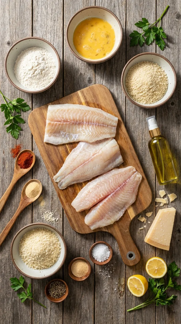 AIR FRYER FISH CRISPY IN 20 MINUTES 2 Air Fryer Fish Ingredients