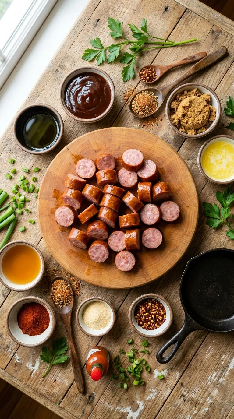 BBQ Sausage Bites Ingredients
