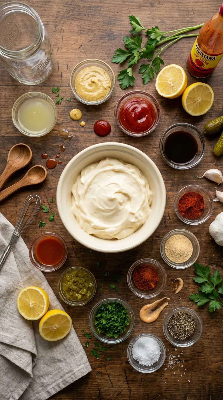 Cajun Remoulade Sauce Ingredients