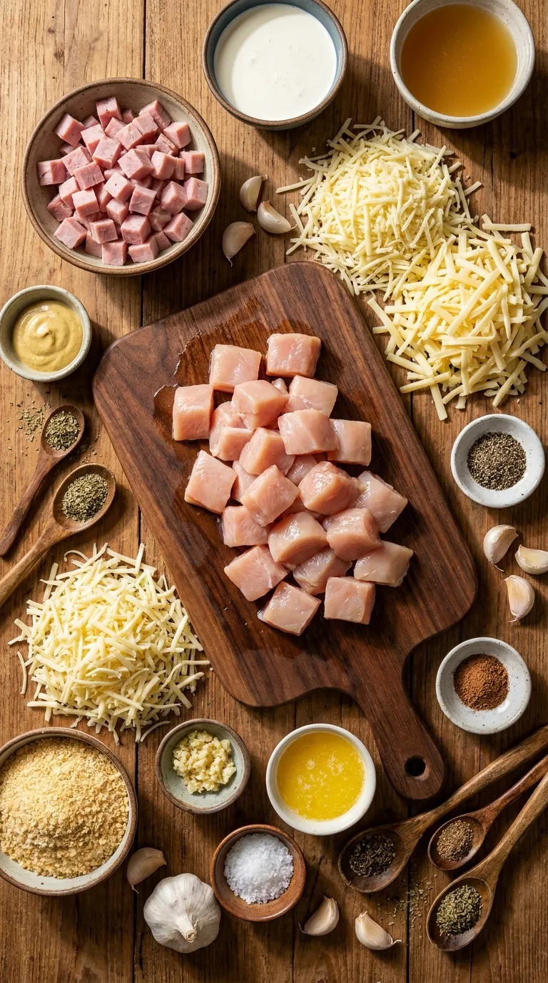 Chicken Cordon Bleu Casserole Ingredients