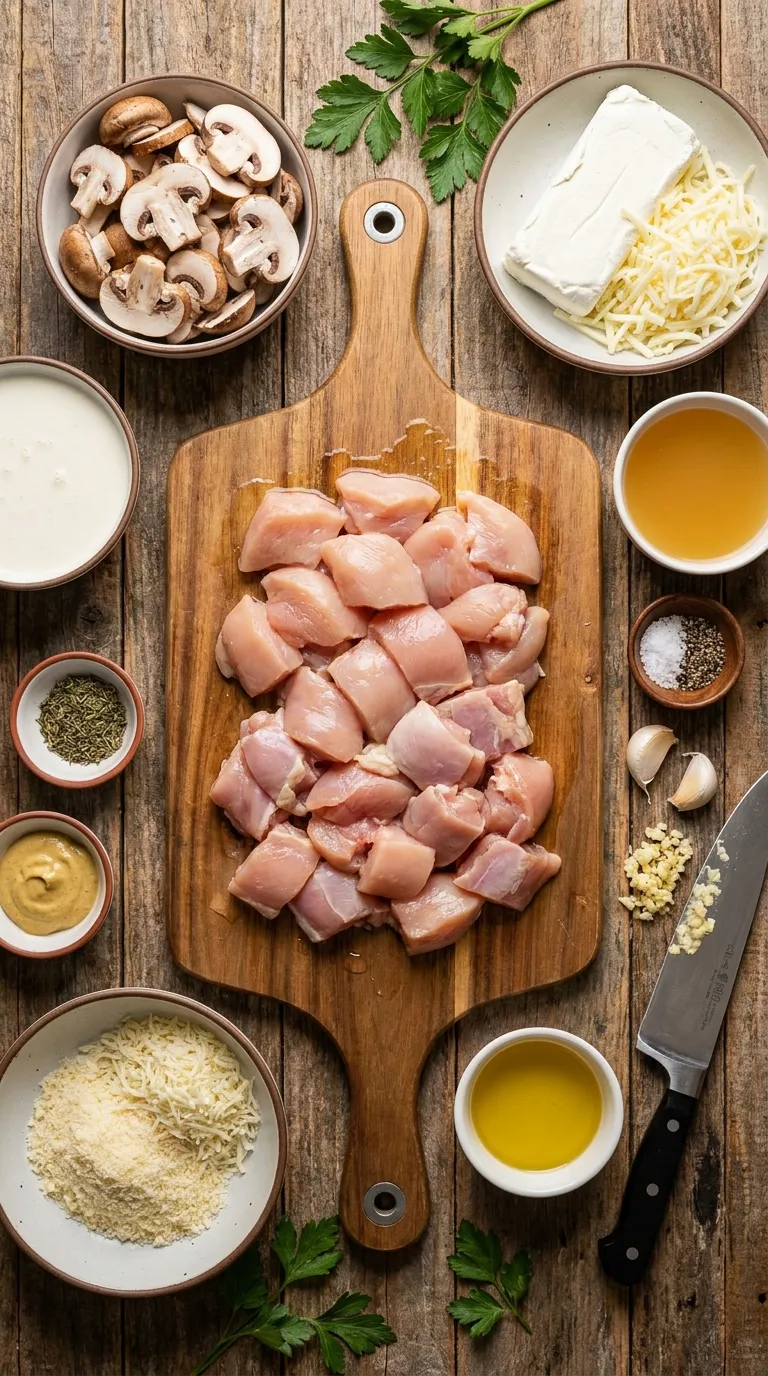 Low Carb Chicken Casserole Ingredients
