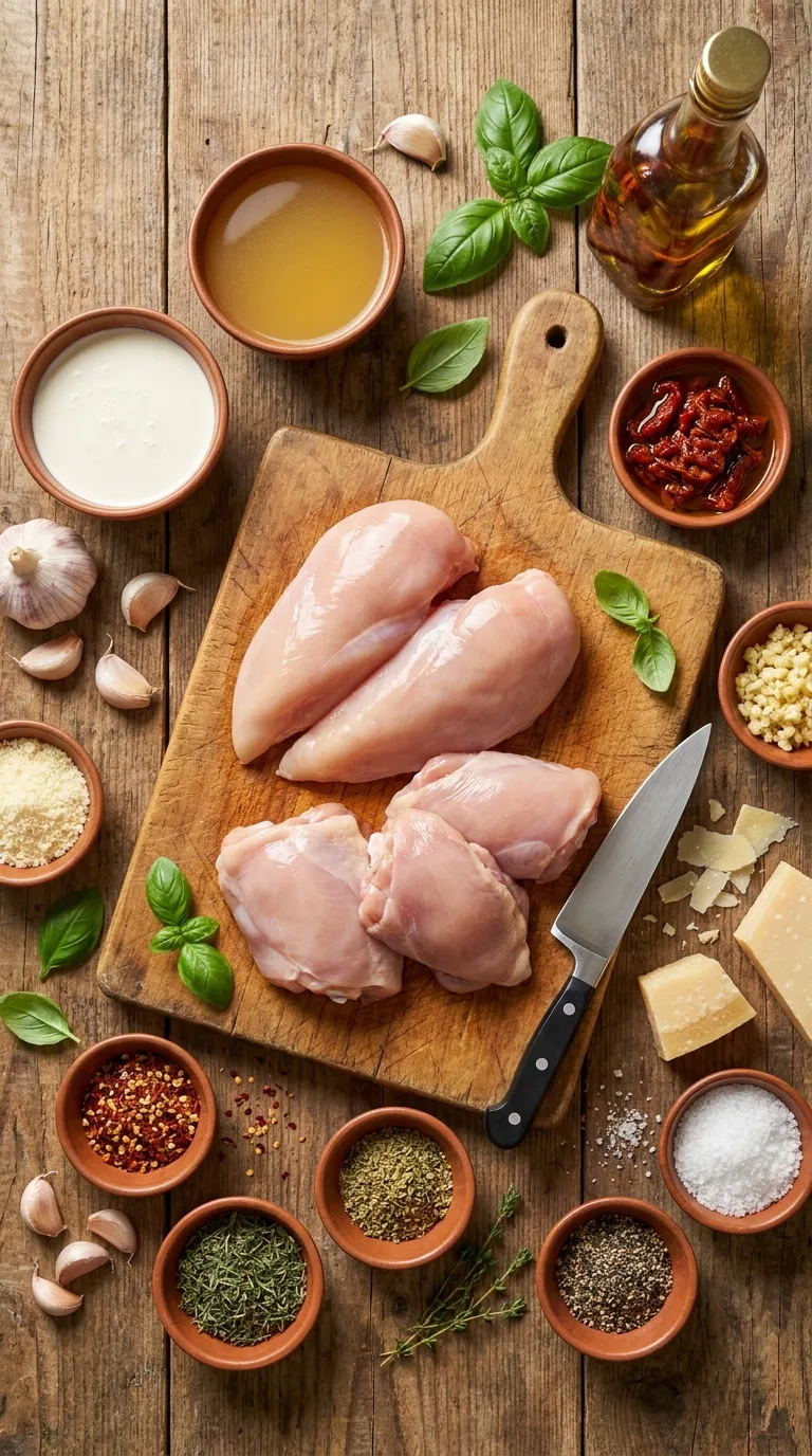 Crockpot Marry Me Chicken Ingredients