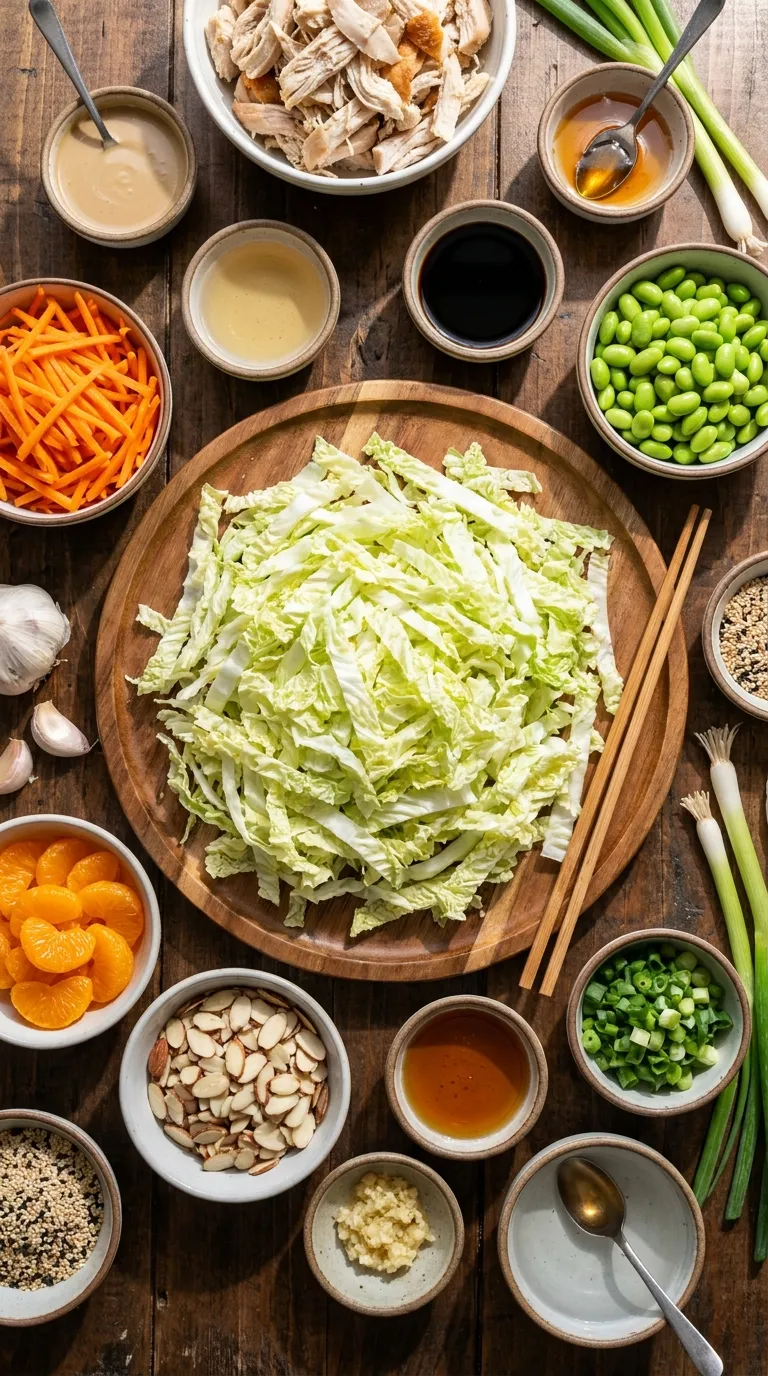 Asian Sesame Chicken Salad Ingredients