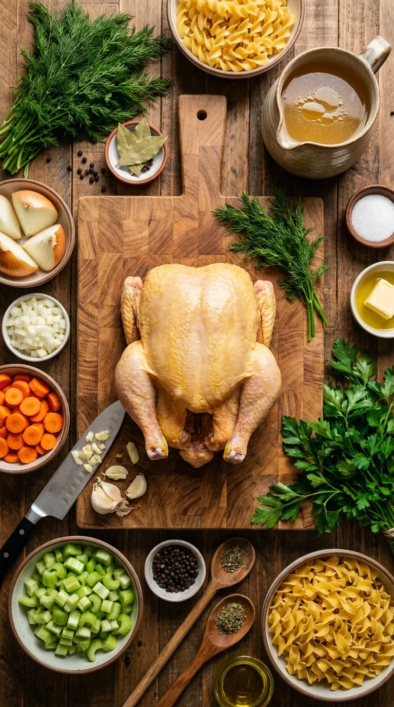 Chicken Noodle Soup Ingredients