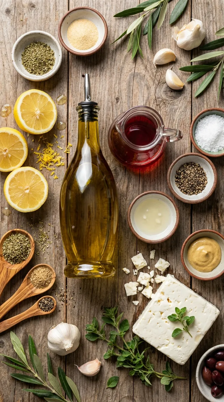 Greek Salad Dressing Ingredients