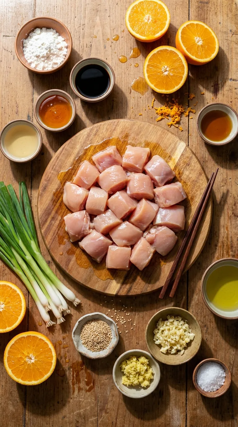HEALTHY ORANGE CHICKEN BETTER THAN TAKEOUT 2 Healthy Orange Chicken Ingredients